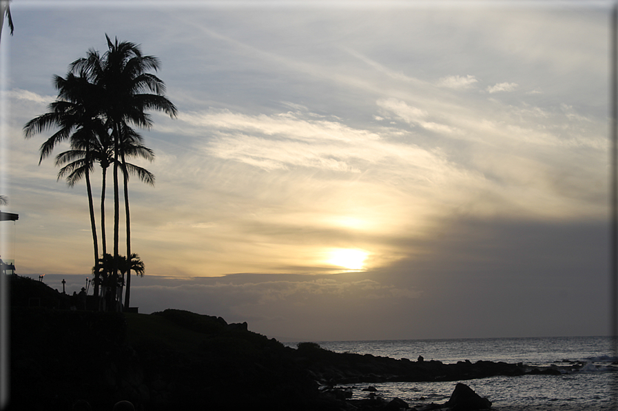 foto Alba e tramonto alle Hawaii